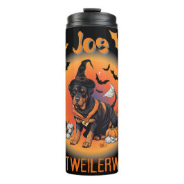 Garrafa Térmica Rottweilerbetween Thermal Tumbler Personalizado