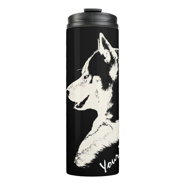 Garrafa Térmica Rouco Tumbler Mug Rouco Personalizado Puppy & Gift (Frente)