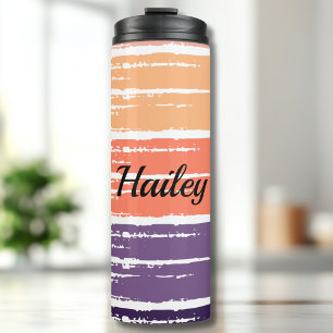 Garrafa Térmica Roxo Monograma