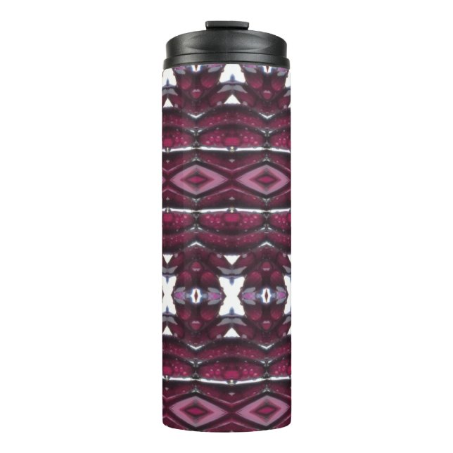 Garrafa Térmica Roxo Osteo Ikat (Frente)