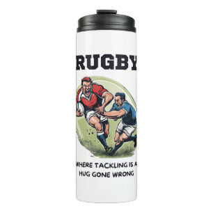 Garrafa Térmica Rugby, Onde A Luta É Um Abraço, Enganou-Se