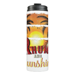 Garrafa Térmica Rum e Sunshine, Orange Sunshine