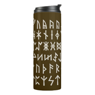 Garrafa Térmica Runas Futhark Antigas