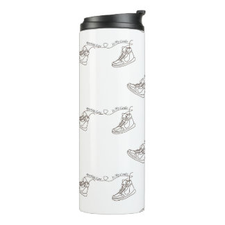 Garrafa Térmica Running Late Is My Cardio Sneaker