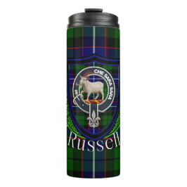 Garrafa Térmica Russell Scottish Clan Tartan & Crest