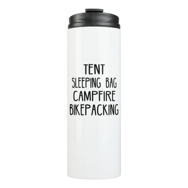 Garrafa Térmica Saco De Dormência De Tent Campfire (Frente)