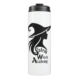Garrafa Térmica Salem Witch Academy Halloween Wiccan Witches