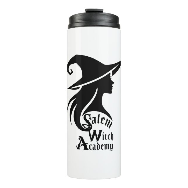 Garrafa Térmica Salem Witch Academy Halloween Wiccan Witches (Frente)