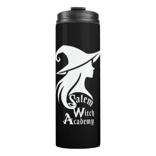 Garrafa Térmica Salem Witch Academy Halloween Wiccan Witches