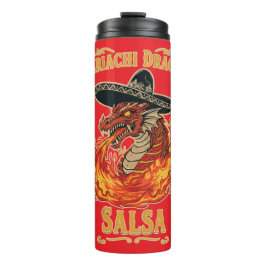 Garrafa Térmica Salsa Mariachi Dragão