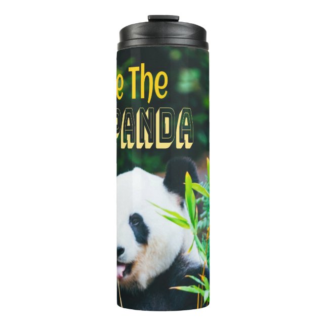 Garrafa Térmica Salve O Panda (Frente)
