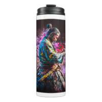 Samurai Painting Thermal Tumbler