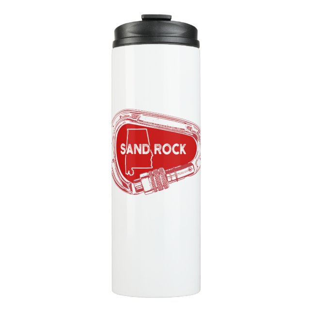 Garrafa Térmica Sand Rock Alabama Rock Escalbing Carabinet (Frente)