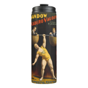 Garrafa Térmica Sandow Eugen Sandow Vaudeville Weightlifter
