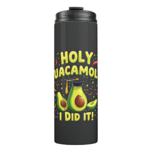 Garrafa Térmica Santo Guacamole Eu Fiz Isso Graduação Cinco De May