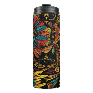 Garrafa Térmica Sapphire Encantado "Aztec Dream" Insulsionou Tumbl