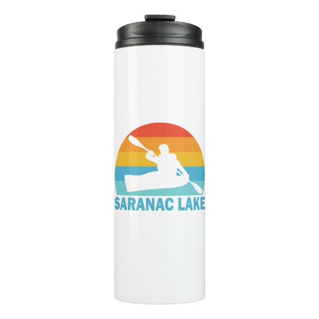 Garrafa Térmica Saranac Lake Nova York Caiaque (Frente)