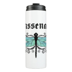 Garrafa Térmica Sassenach Dragonfly Exterior Amber Blue Sweatshir