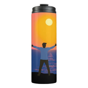 Garrafa Térmica Saudação ao Sol