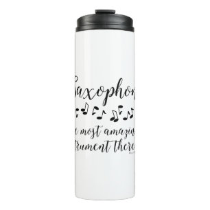 Garrafa Térmica Saxofone incrível