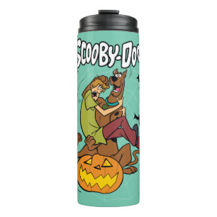 Garrafa Térmica Scooby-Doo e Shaggy Halloween Fright