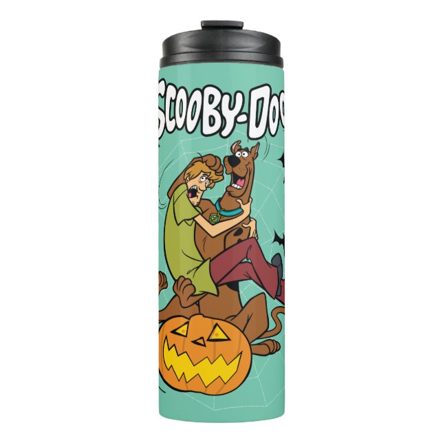 Garrafa Térmica Scooby-Doo e Shaggy Halloween Fright (Frente)
