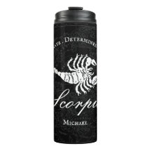 Scorpio Zodiac Personalidade Astrologica Preta