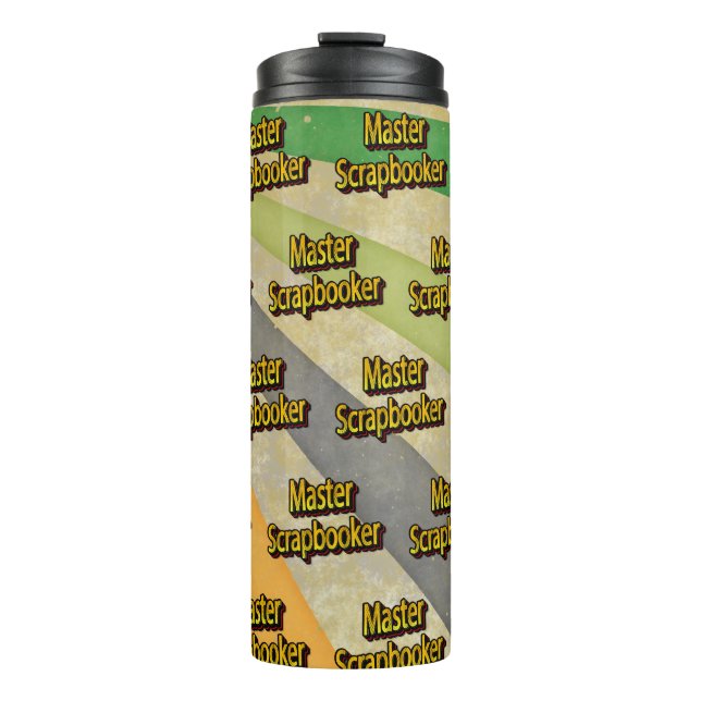 Garrafa Térmica Scrapbook Crafter (Frente)