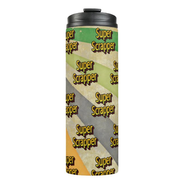Garrafa Térmica Scrapbook Crafter (Frente)