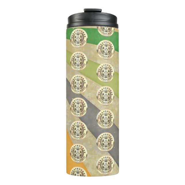 Garrafa Térmica Scrapbook Crafter (Frente)