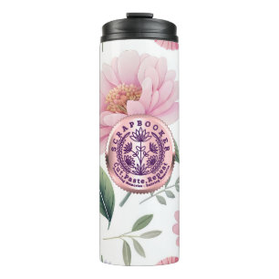 Garrafa Térmica Scrapbookers - Cortar, Colar e Repetir