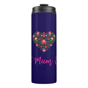 Garrafa Térmica Script Personalizado da Melhor Mãe do Nunca