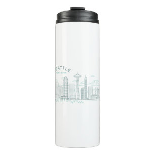 Garrafa Térmica Seattle Skyline Stroke