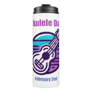 Garrafa Térmica Segundo Fev - Dia Ukulele