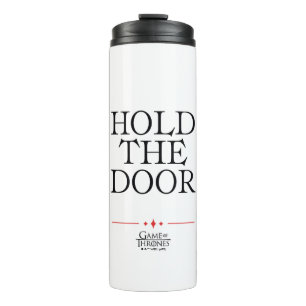 Garrafa Térmica Segure a porta