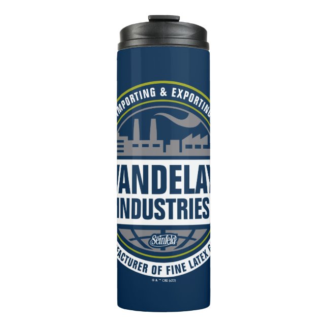 Garrafa Térmica Seinfeld | Vandelay Industries Logo (Frente)