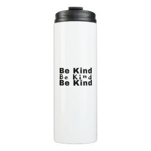 Garrafa Térmica Seja gentil-Inspirativo-Positivo-Inspiracional-Bon
