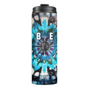 Garrafa Térmica Seja Incrível Tie Dye Design