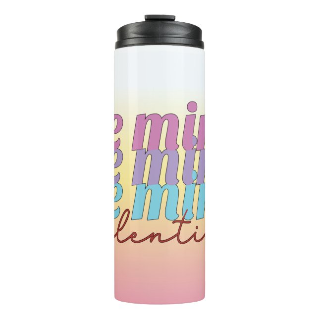 Garrafa Térmica Seja o meu Namorados (Frente)