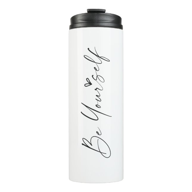 Garrafa Térmica Seja Personalizado Personalize Os Tumbler Mugs (Frente)