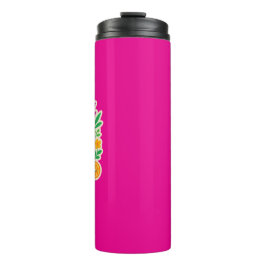 Garrafa Térmica Sem Regras Apenas Vibes - Gradiente Neon Kawaii-Pu