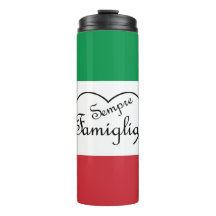 Sempre Famiglia Coração Italiano "Família Sempre"