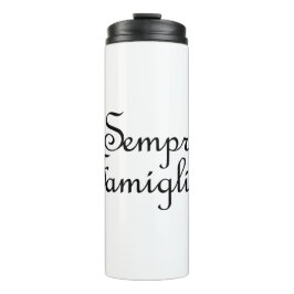 Garrafa Térmica Sempre Famiglia - Italiano - Família Sempre