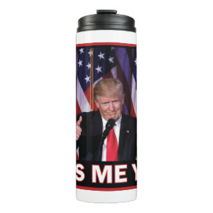 Garrafa Térmica Senhorita Mim Ainda - Presidente Trump
