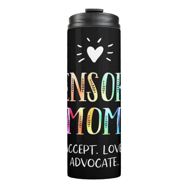 Garrafa Térmica Sensory Mãe Sujeira para necessidades especiais mã (Frente)