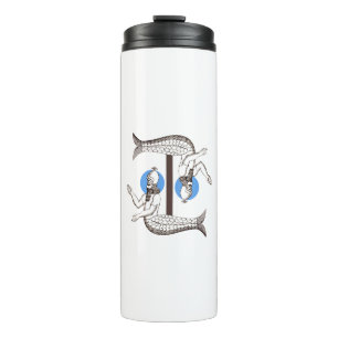 Garrafa Térmica Sereia do Imperador Macho Triton