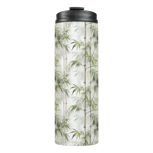 Garrafa Térmica Serenidade de Bambu   (Frente)