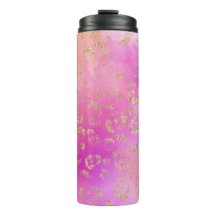 Garrafa Térmica Série de Pintura Leopardo Design 11