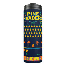 Garrafa Térmica Série Pine Invaders-Pineapple Empire Retro Games
