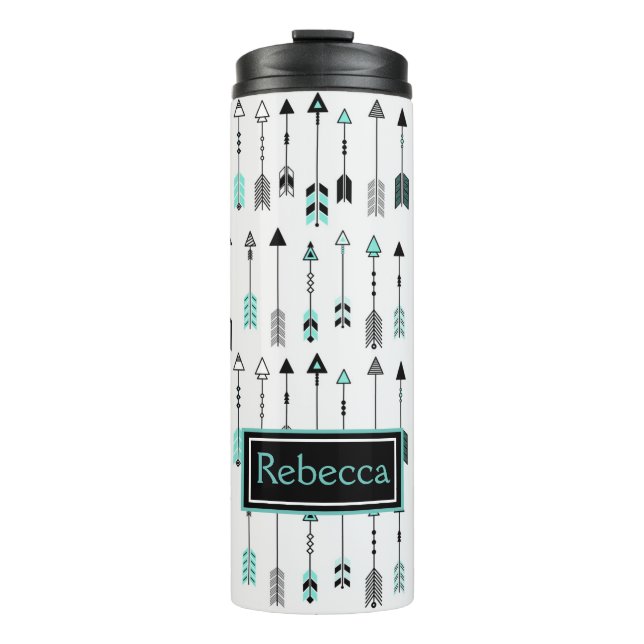 Garrafa Térmica Setas (Frente)